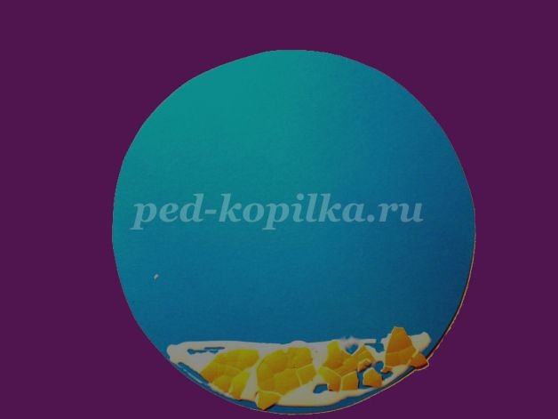 ​Аквариум с использованием природного материала