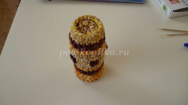 Декоративная вазочка с цветком Декоративная вазочка с цветком