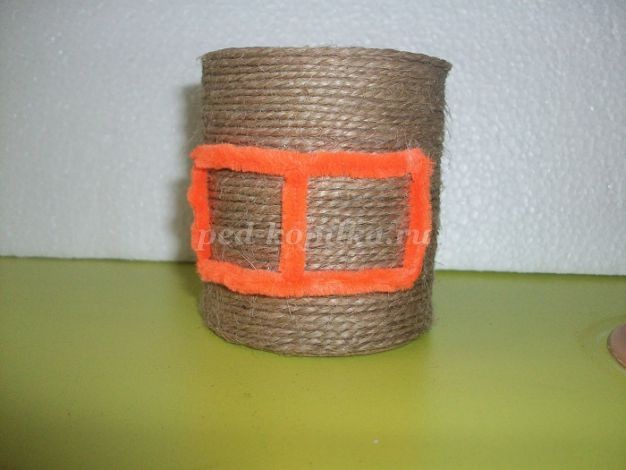 Настольная композиция из природного материала детскими руками: мастер-класс, часть 3