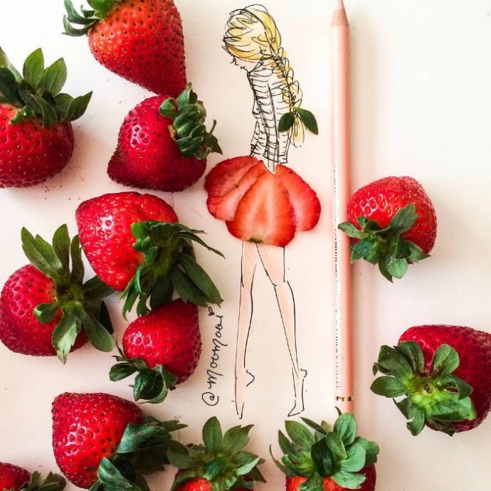 Как создать картину из овощей Как создать картину из овощей