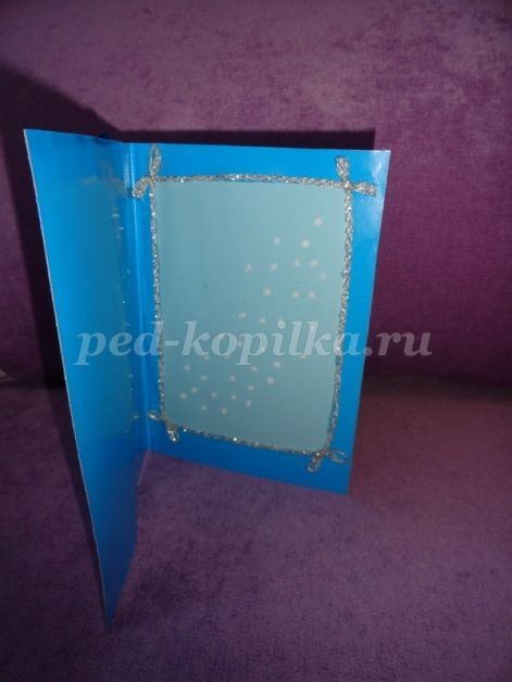 Красивая новогодняя открытка: часть 2