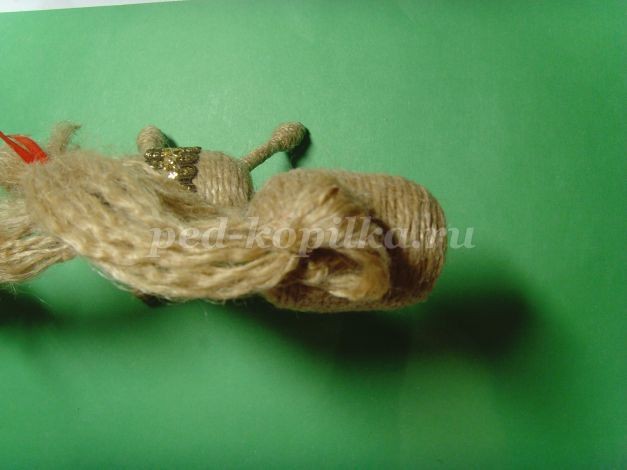 ​Лошадка из шпагата: часть 2