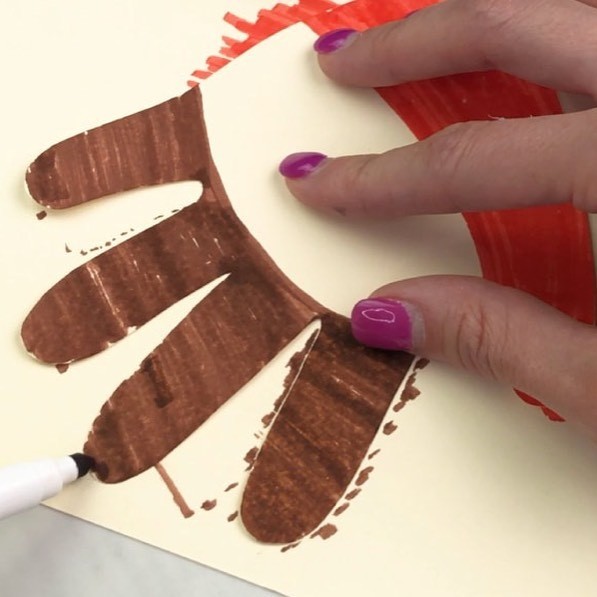 Пират из ладошки Пират из ладошки