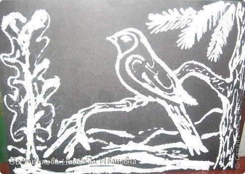 Рисуем солью