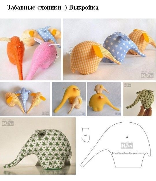 ​Шьём слоника