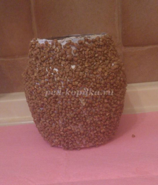 Вазочка в технике папье-маше Вазочка в технике папье-маше