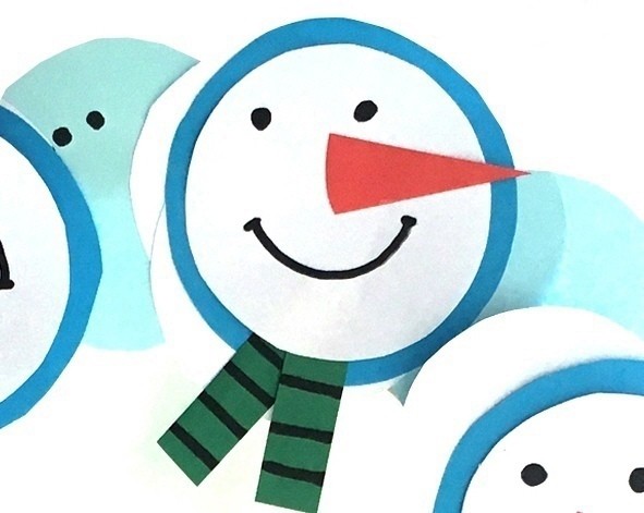 Круг снеговиков Круг снеговиков