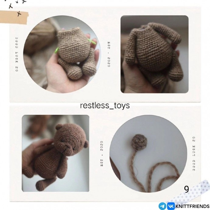 Мишка в пижаме