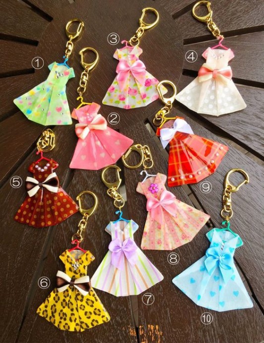 ​Платье в технике оригами