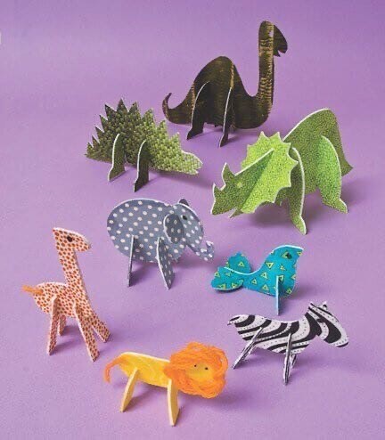 Картонный зоопарк