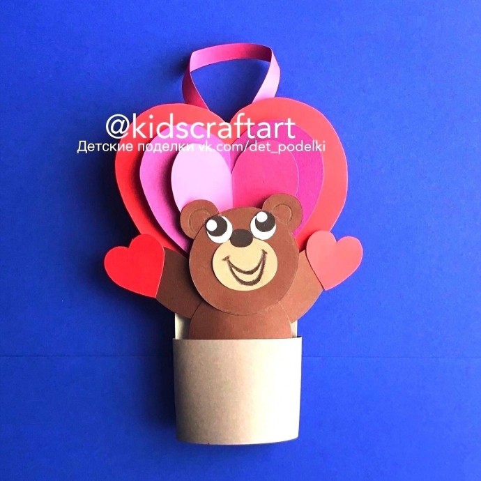 Мишка на воздушном шаре