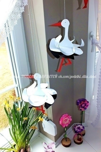 Бумажные аисты Бумажные аисты