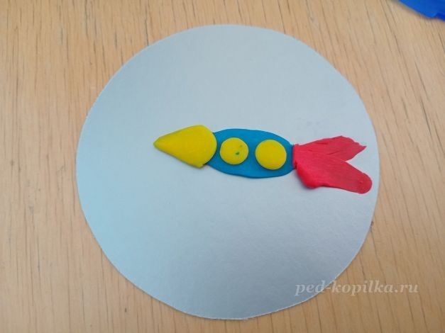 Ракета из пластилина: часть 2