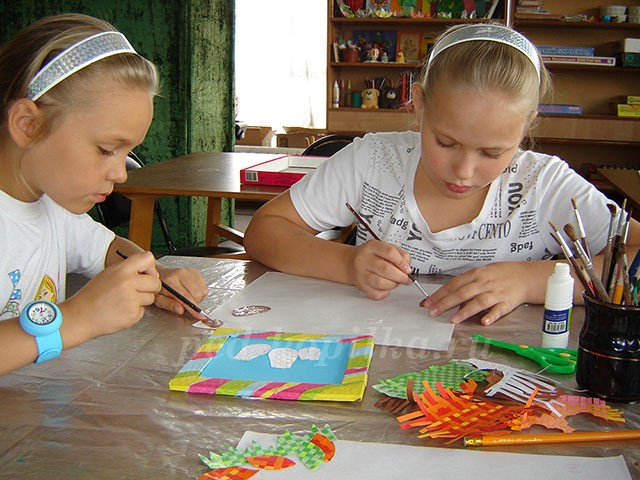 Аппликация: грибы Аппликация: грибы