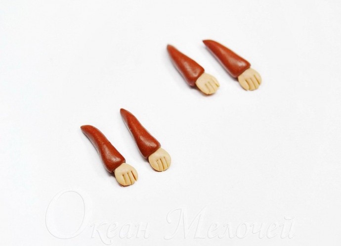 Обезьянка из полимерной глины