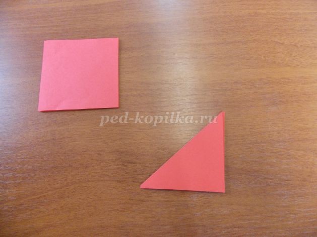 ​Объёмная открытка с цветами детскими руками: мастер-класс, часть 1