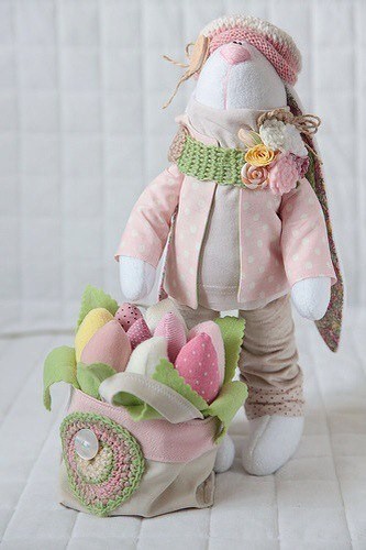 ​Зайчики в стиле тильда