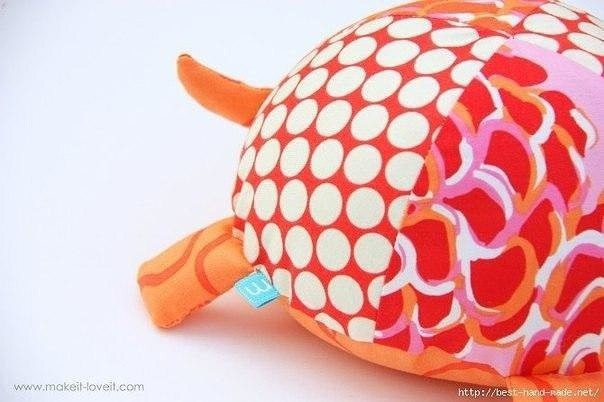 Шьем черепашек: мастер-класс