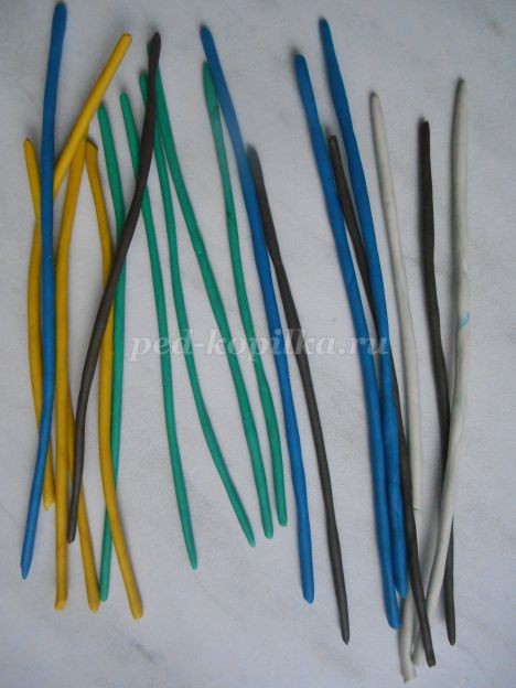 Пластилинография: весенние цветы