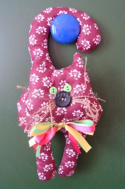 Мягкая игрушка "Кот": часть 2