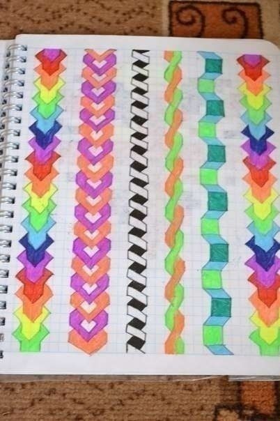 Идеи рисунков по клеточкам