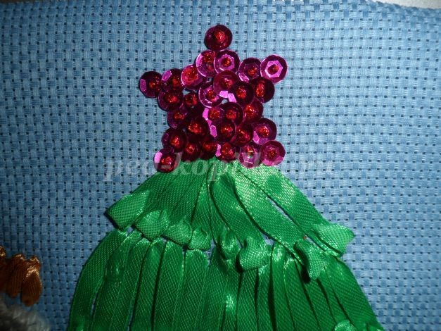 Вышиваем с детьми панно "Со старым Новым годом": часть 2 Вышиваем с детьми панно "Со старым Новым годом": часть 2