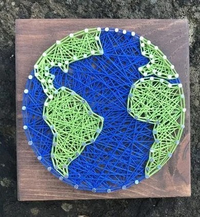 Стринг-арт: идеи для детского творчества Стринг-арт: идеи для детского творчества