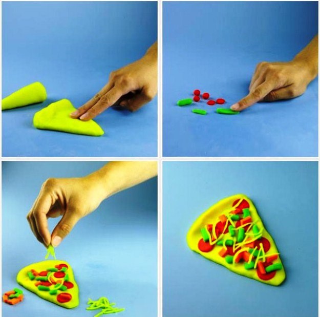 Лепим продукты и посуду Лепим продукты и посуду