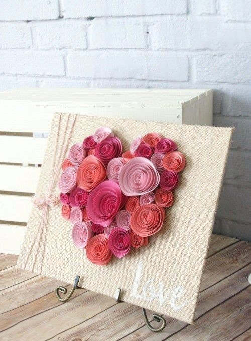 Очень простая техника создания цветов из бумаги