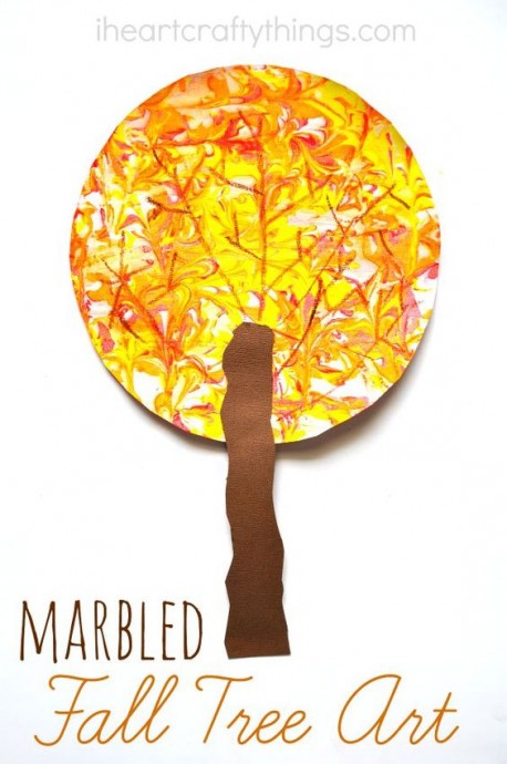 Осенние деревья: много вариантов создания