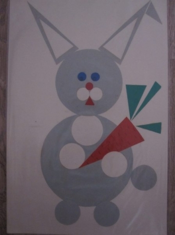 Аппликации из геометрических фигур