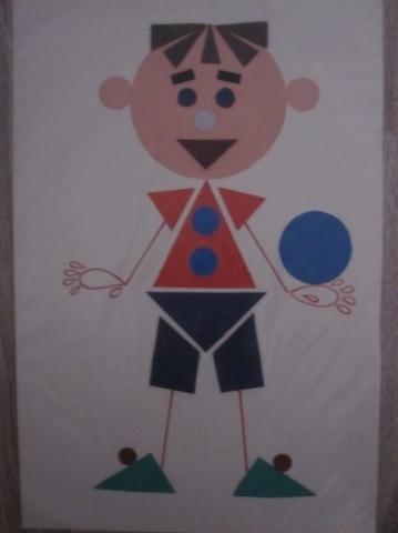 Аппликации из геометрических фигур