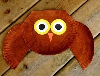 Подборка идей поделок из одноразовых тарелок