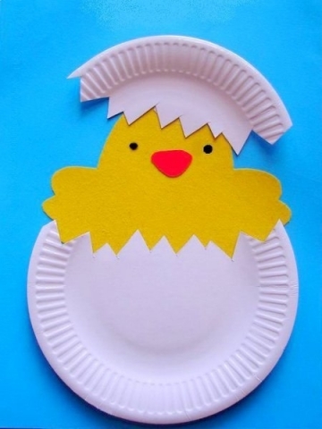 Подборка идей поделок из одноразовых тарелок