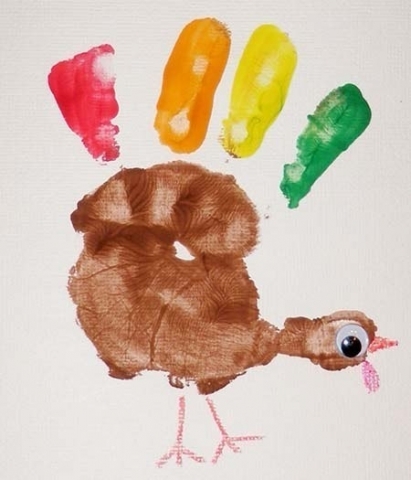 Рисуем ладошками Рисуем ладошками