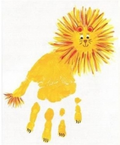 Рисуем ладошками Рисуем ладошками