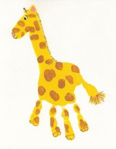 Рисуем ладошками Рисуем ладошками