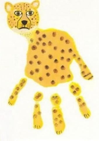 Рисуем ладошками Рисуем ладошками