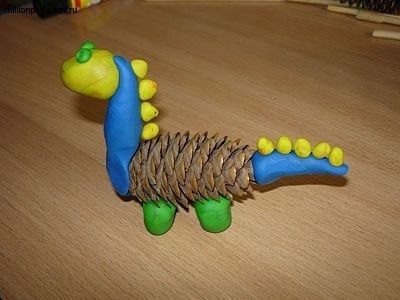 Поделки из шишек