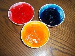 Гелевые пальчиковые краски.