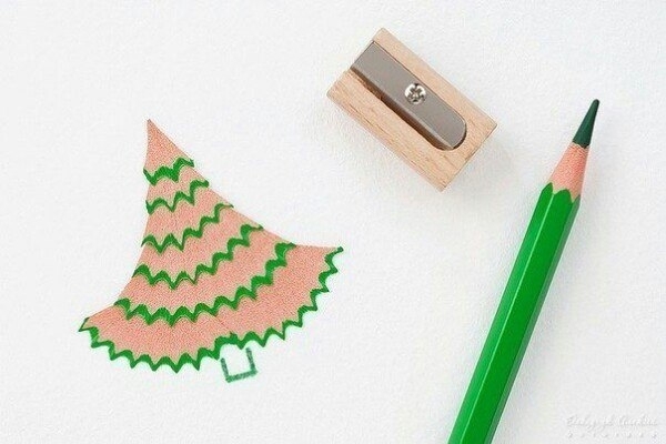 Из стружки от карандашей... Из стружки от карандашей...