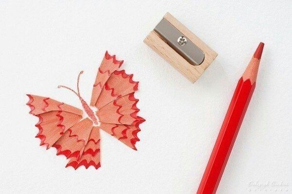 Из стружки от карандашей... Из стружки от карандашей...