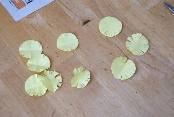 Аппликация "Одуванчики" Аппликация "Одуванчики"