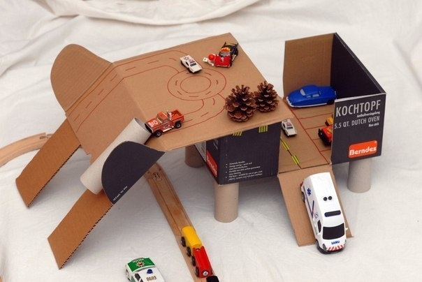 Парковка из обувной коробки