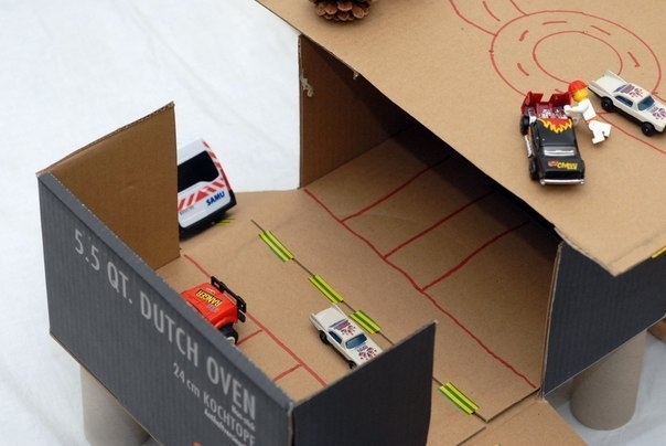 Парковка из обувной коробки