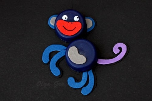 Поделки из крышек